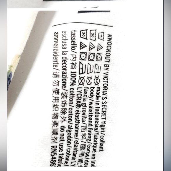 Victoria's Secret Hi waist Knockout Floral Leggings Size M - Picture 4 of 10